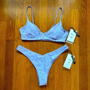 New RVCA 2-piece Bathing suit